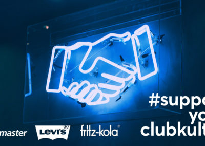 Support Your Clubkultur: Ticketmaster, Levi’s® und fritz-kola kooperieren bei Club-Projekt