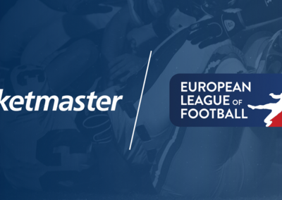 Ticketmaster ist exklusiver Ticketing-Partner der European League of Football