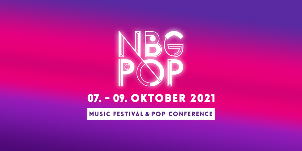 Das Nürnberg Pop Festival und die Conference finden 2021 statt
