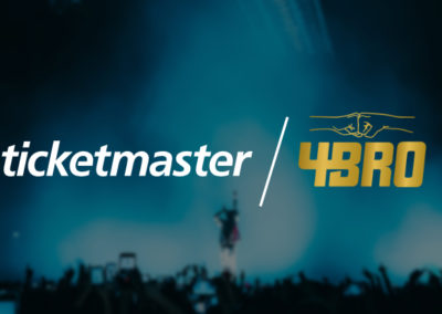 Ticketmaster startet Kooperation mit 4BRO