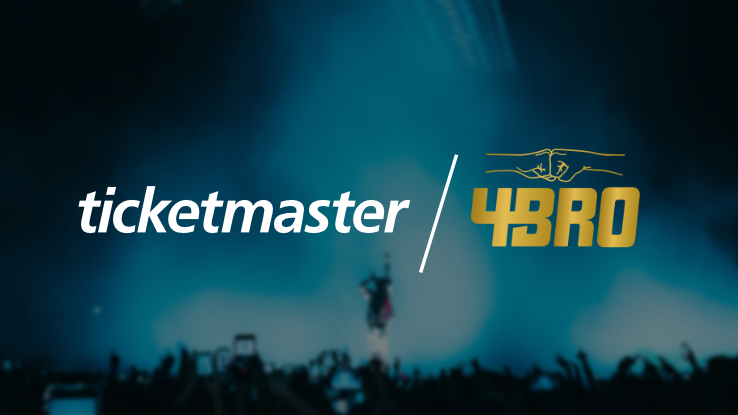 Ticketmaster startet Kooperation mit 4BRO