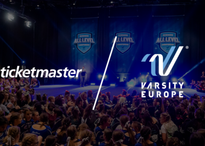 Ticketmaster wird offizieller Ticketing-Partner von Varsity Europe