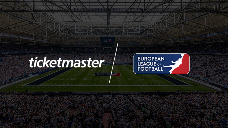 Ticketmaster bleibt exklusiver Ticketing-Partner der European League of Football